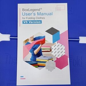 Clothes Folding Board Box Legend Version 5 Blue Folding Clothes Tool